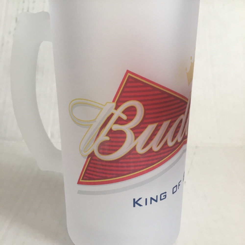 Budweiser 16oz Beer Glass Mug